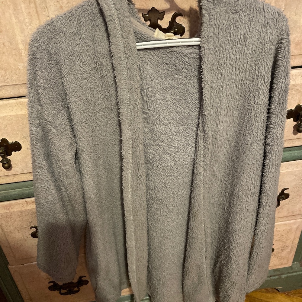Long Grey Soft Sweater
